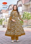 Anarkali Vol 4 By Baalar Cotton Printed Bulk Anarkali Kurtis Set Orders In India
